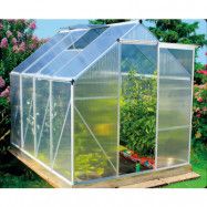 Växthus 5,6m² | Hög odlingshöjd | Kanalplast