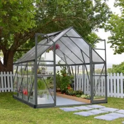 Växthus Balance Grå - 11,9 m²