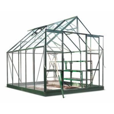 Växthus Magnum - 8,3 m² Aluminum med glas