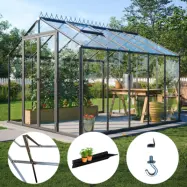 Växthus Olivia - Med Tillbehör 4,4 M²