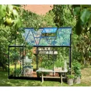 Växthus Qube - 5 m² + Växthusbord