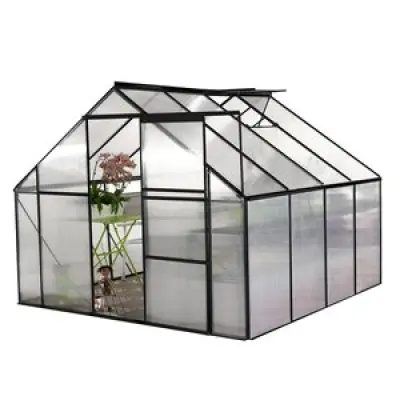 Växthus Walk-in - 6,3 m² + Växthusrengöring